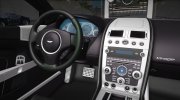 Aston Martin Virage 2012 Tuning para GTA San Andreas miniatura 7