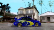 Subaru Impreza STi WRC wht1 для GTA San Andreas миниатюра 5