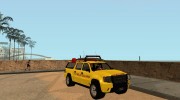 Granger Lifeguard by Declasse GTA V para GTA San Andreas miniatura 1
