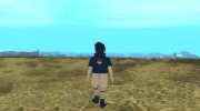 Саске из Наруто HD (Гинин) для GTA San Andreas миниатюра 2