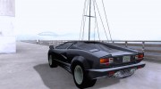 Lamborghini Countach 25th для GTA San Andreas миниатюра 2