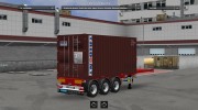 European Trailers Pack v 1.0 для Euro Truck Simulator 2 миниатюра 3