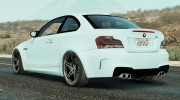 BMW 1M v1.3 для GTA 5 миниатюра 3