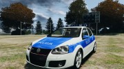 Volkswagen Golf V Polish Police for GTA 4 miniature 1