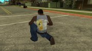 Белая майка Калаша (легендарная) para GTA San Andreas miniatura 4