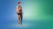 Татуировка на все тело para Sims 4 miniatura 6