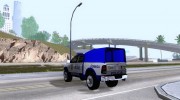 Dodge Ram Police México para GTA San Andreas miniatura 2