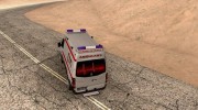 Volkswagen Crafter Ambulance для GTA San Andreas миниатюра 5