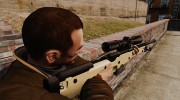 Снайперская винтовка AW L115A1 para GTA 4 miniatura 2
