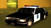 1992 Chevrolet Police SFPD  Sa Style for GTA San Andreas miniature 1