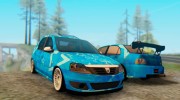 Dacia Logan Blue Star для GTA San Andreas миниатюра 5
