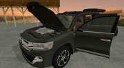 Toyota Land Cruiser 2017 для GTA San Andreas миниатюра 3