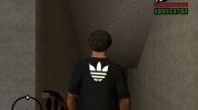 Canabidas Black T-Shirt para GTA San Andreas miniatura 3
