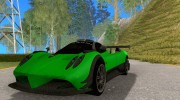 Pagani Zonda R beta para GTA San Andreas miniatura 1