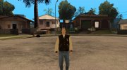 Jacket из Hotline Miami для GTA San Andreas миниатюра 1