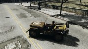 Jeep Willys для GTA 4 миниатюра 2