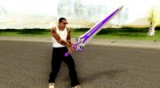 Purple Sword para GTA San Andreas miniatura 2