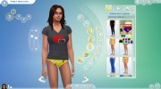 Трусы с супер героями para Sims 4 miniatura 4
