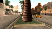 Improved and Fixed Original Vegetation (rounder trees) для GTA San Andreas миниатюра 1