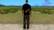 Футболка Left 4 Dead для GTA San Andreas миниатюра 3