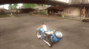 Урал Турист с коляской для GTA San Andreas миниатюра 3