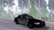 Ford Crown Victoria Police Interceptor 2011 for GTA San Andreas miniature 4