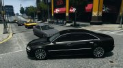 Audi A8L 6.0 Quattro для GTA 4 миниатюра 2