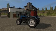 МТЗ-1221 Беларус синий версия 2.0 for Farming Simulator 2017 miniature 3