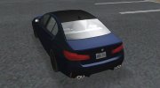 2019 BMW M5 Competition для GTA San Andreas миниатюра 3