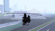 MH-47G Chinook para GTA San Andreas miniatura 6