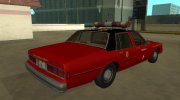 Chevrolet Caprice 1987 Chicago Fire Dept для GTA San Andreas миниатюра 3