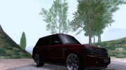 Land Rover Range Rover для GTA San Andreas миниатюра 5