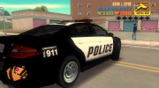 Police Cruiser из GTA 5 для GTA 3 миниатюра 6