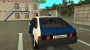 Москвич 2141 Милиция 90-х для GTA San Andreas миниатюра 6