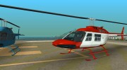 Bell 206B JetRanger для GTA Vice City миниатюра 1