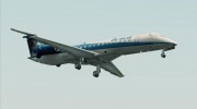 Embraer ERJ-145XR Embraer House Livery (PT-ZJE) para GTA San Andreas miniatura 7