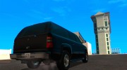 Chevrolet Suburban FBI для GTA San Andreas миниатюра 4