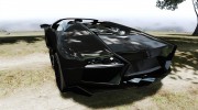 Lamborghini Reventon Roadster 2009 для GTA 4 миниатюра 3