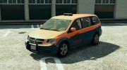 Dodge Grand Caravan Taxi 2008 1.2 для GTA 5 миниатюра 1