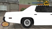 Dodge Monaco V10 TT Black Revel para GTA 3 miniatura 6