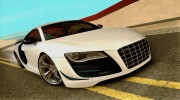 Audi R8 GT 2012 для GTA San Andreas миниатюра 3