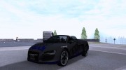 Audi R8 Spyder Tunable para GTA San Andreas miniatura 6