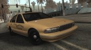 1996 Chevrolet Caprice Taxi - MQ for GTA San Andreas miniature 1