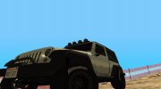 Jeep Wrangler Lowpoly para GTA San Andreas miniatura 2