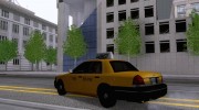 2003 Ford Crown Victoria Taxi cab для GTA San Andreas миниатюра 4