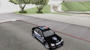 Mercedes-Benz C32 AMG Police para GTA San Andreas miniatura 3