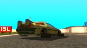 DeLorean DMC-12 (BTTF2) Flying para GTA San Andreas miniatura 4