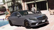 Mercedes-Benz S63 AMG W222 2.6 for GTA 5 miniature 1