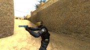 Blue wawes deagl для Counter-Strike Source миниатюра 5