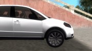 2011 Suzuki SX4 Sportback Back Edition for GTA Vice City miniature 3